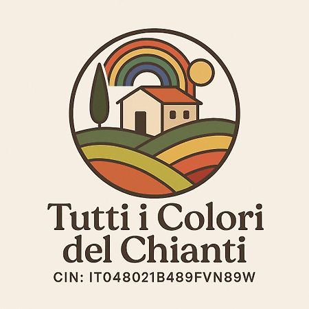 Villa Tutti I Colori Del Chianti Linari エクステリア 写真