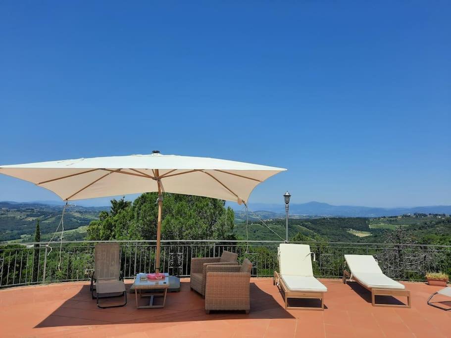 Villa Tutti I Colori Del Chianti Linari エクステリア 写真